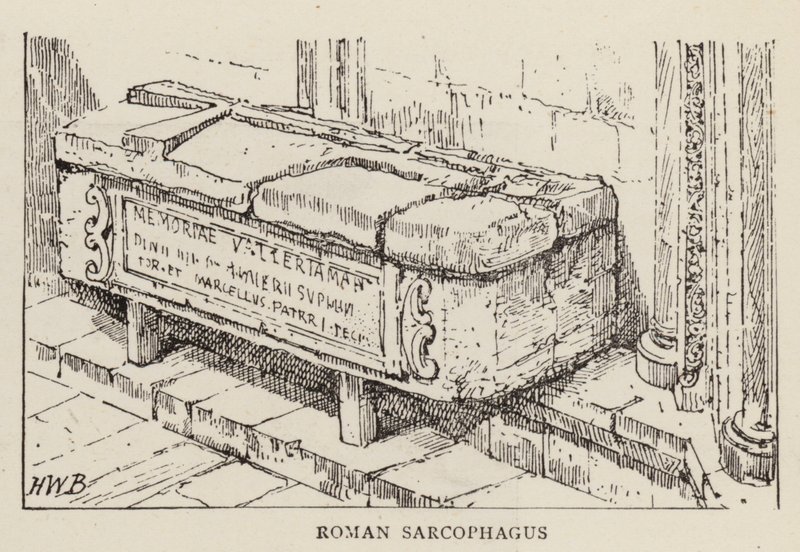 Romersk sakrofag af Henry William Brewer
