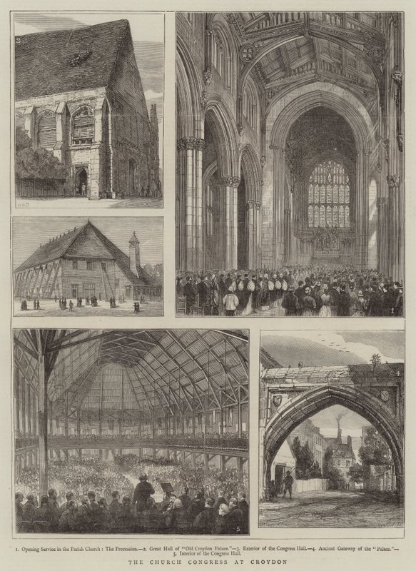 Kirkekongressen i Croydon af Henry William Brewer