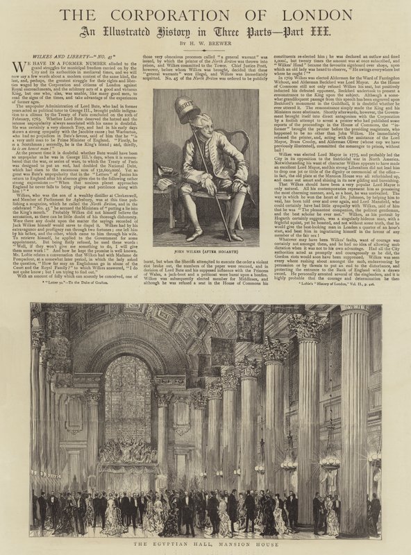 The Corporation of London af Henry William Brewer
