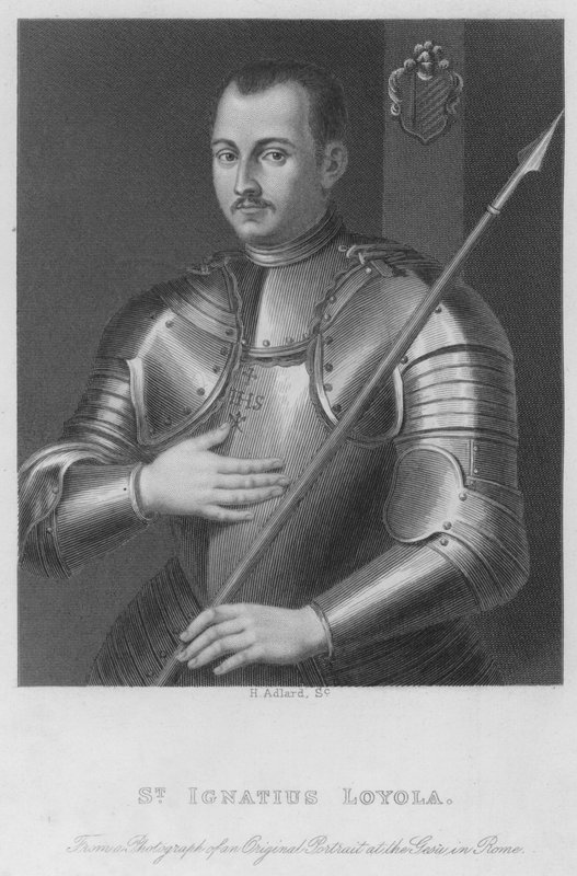 St Ignatius Loyola (gravering) af Henry Adlard