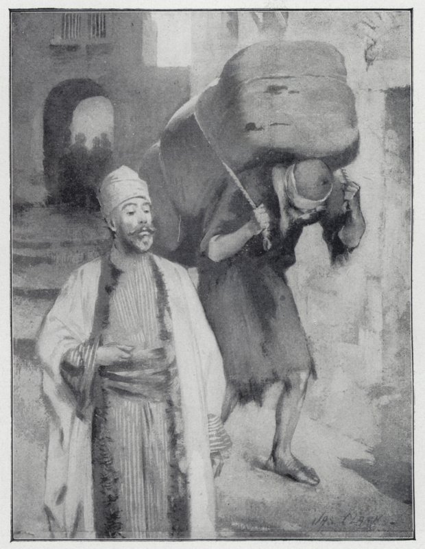 En østlig portør (litho) af Henry Andrew Harper