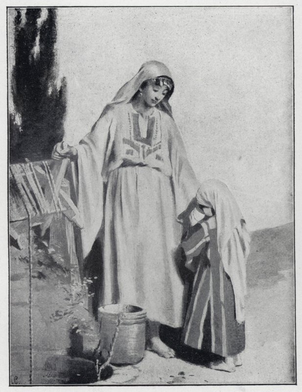 En østlig brønd (litho) af Henry Andrew Harper