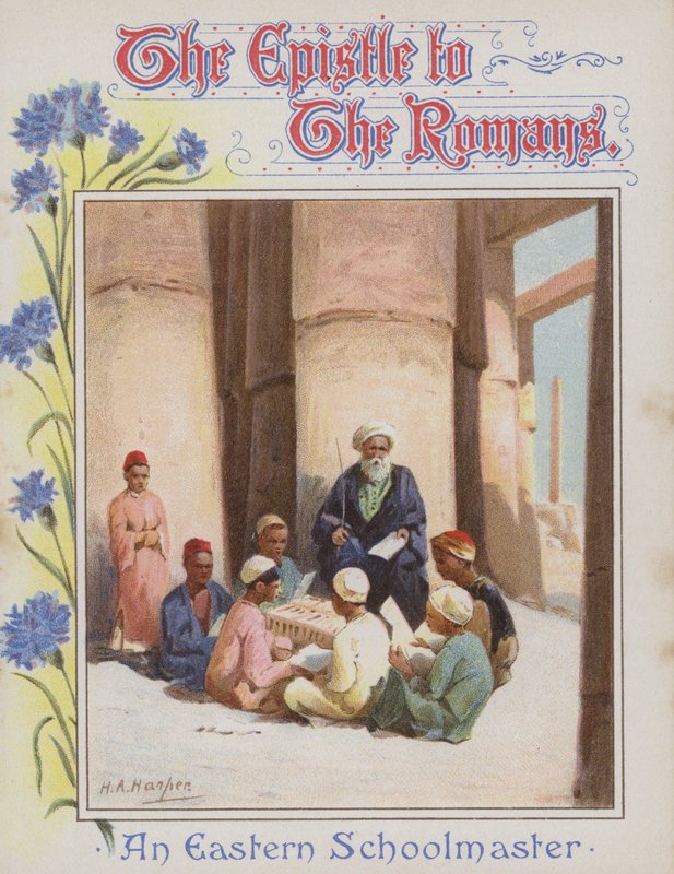 En østlig skolemester (chromolitho) af Henry Andrew Harper