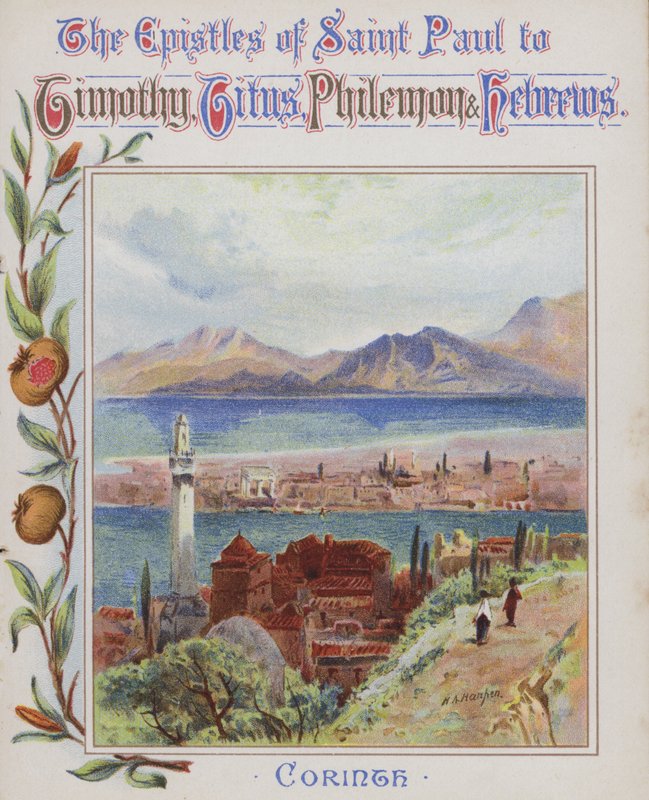 Korinth (chromolitho) af Henry Andrew Harper