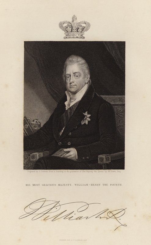 Hans allernådigste Majestæt William Henry IV af Henry Dawe