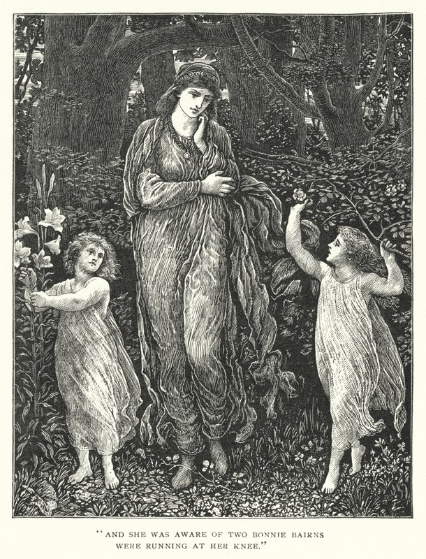 The Bonnie Bairns (gravering) af Henry Holiday