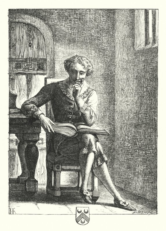 I fængsel (gravering) af Henry Hugh Armstead