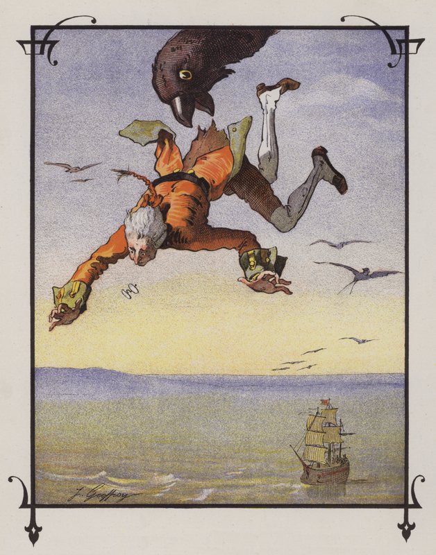 Gulliver i Brobdingnag af Henri Jules Jean Geoffroy
