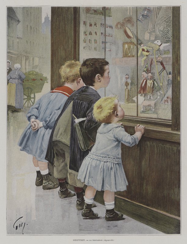 Fristelsen af Henri Jules Jean Geoffroy