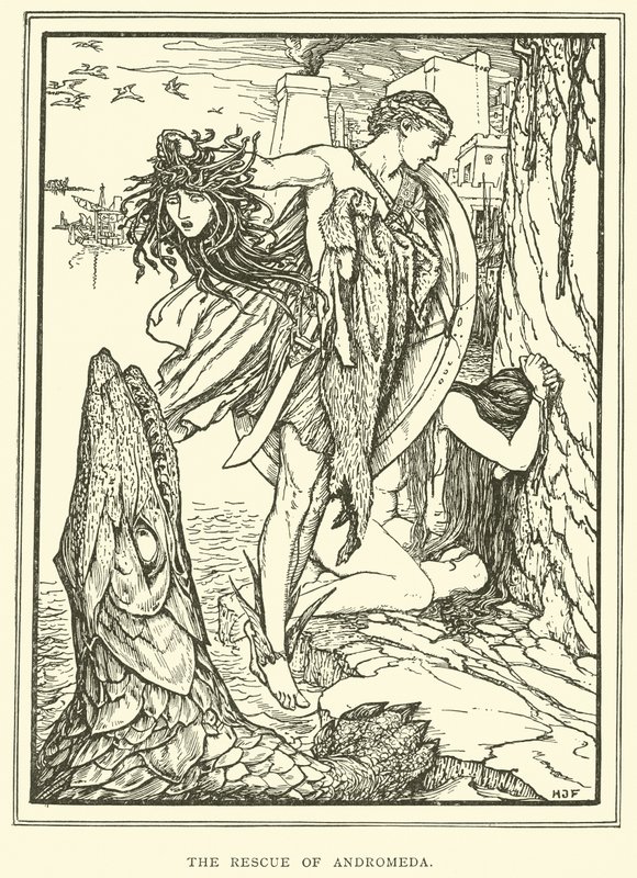 Redningen af Andromeda af Henry Justice Ford