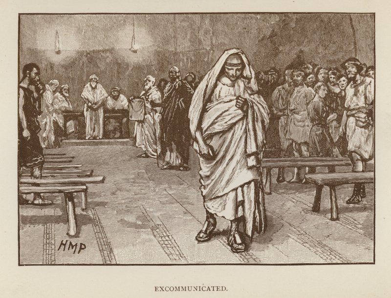 Ekskommunikeret (litho) af Henry Marriott (after) Paget