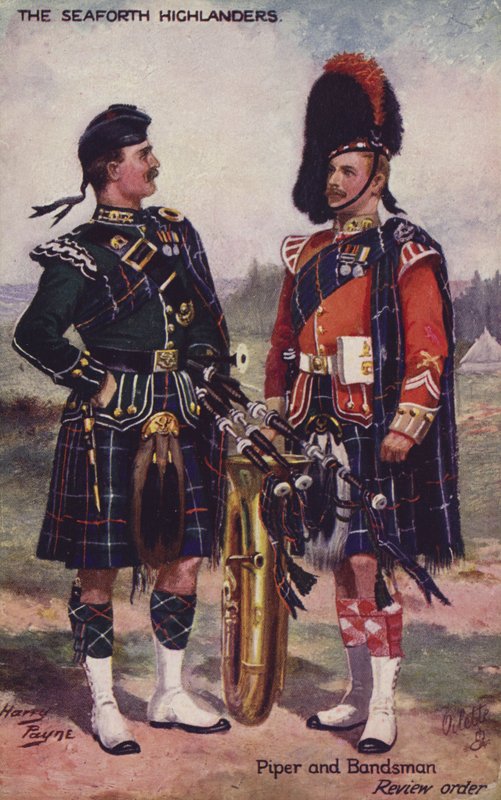 Seaforth Highlanders af Henry Payne