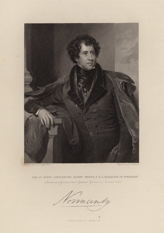 Den rigtige ærede Constantine Henry Phipps af Henry Perronet Briggs