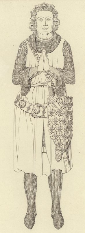 Billede af Charles Count D?Etampes, c 1336 af Henry Shaw