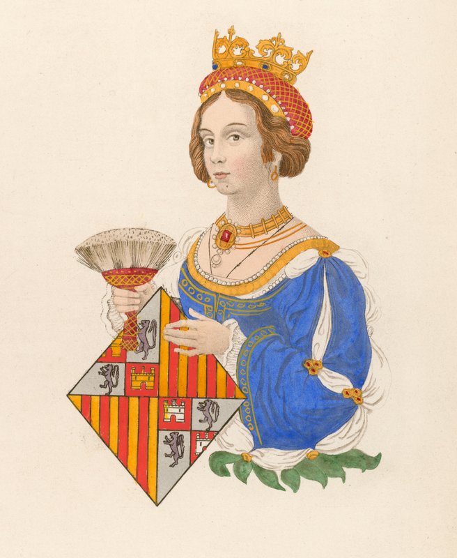 Dronning Johanna af Castilien af Henry Shaw