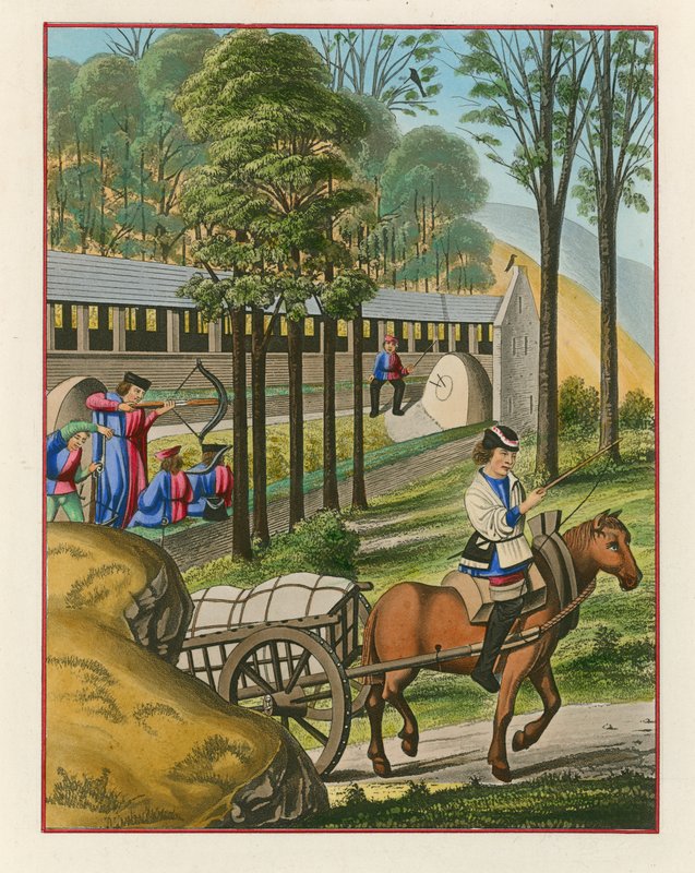 Shooting at the Butt, 1496 af Henry Shaw