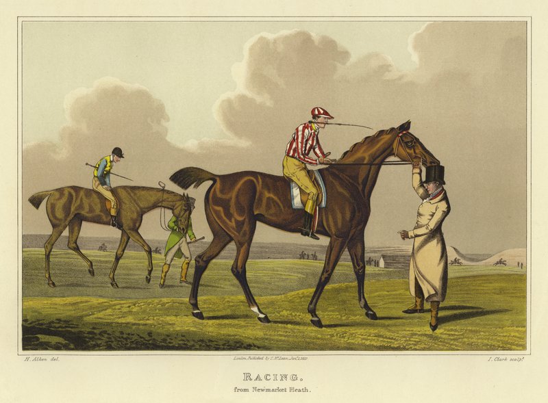 Racing (chromolitho) af Henry Thomas Alken