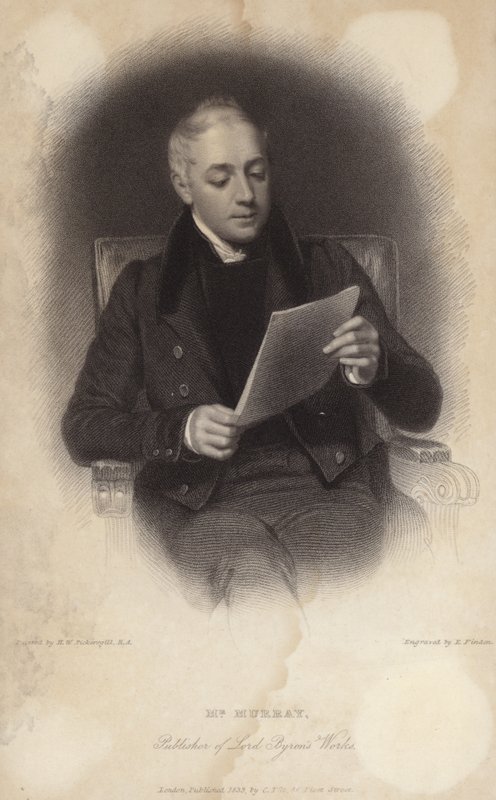 Portræt af John Murray af Henry William Pickersgill