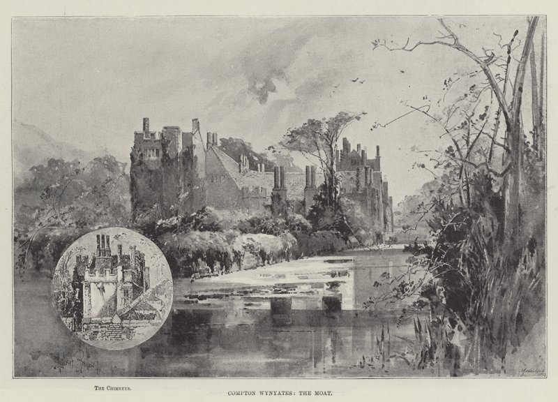 Compton Wynyates, voldgraven af Herbert Railton