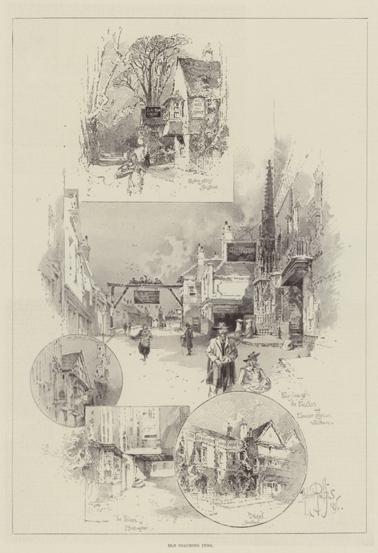 Gamle Trænerkroer af Herbert Railton