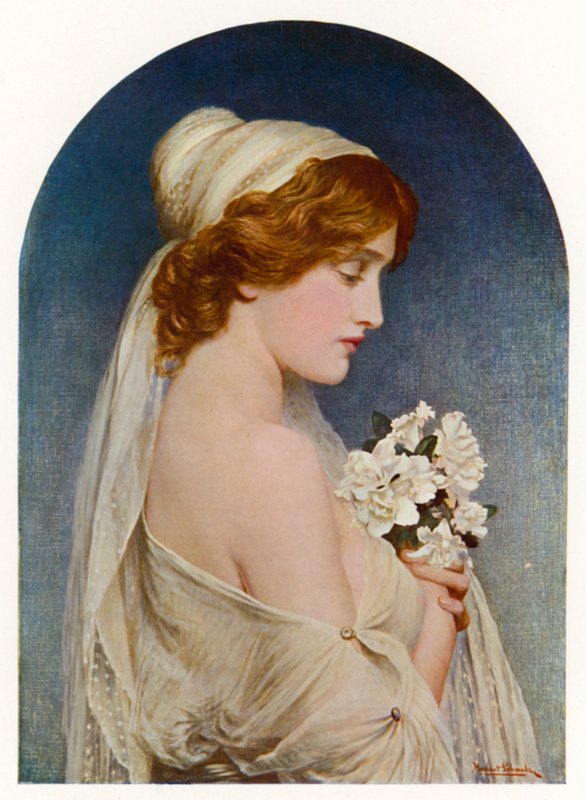 Iphigenia af Herbert Gustave after Schmalz