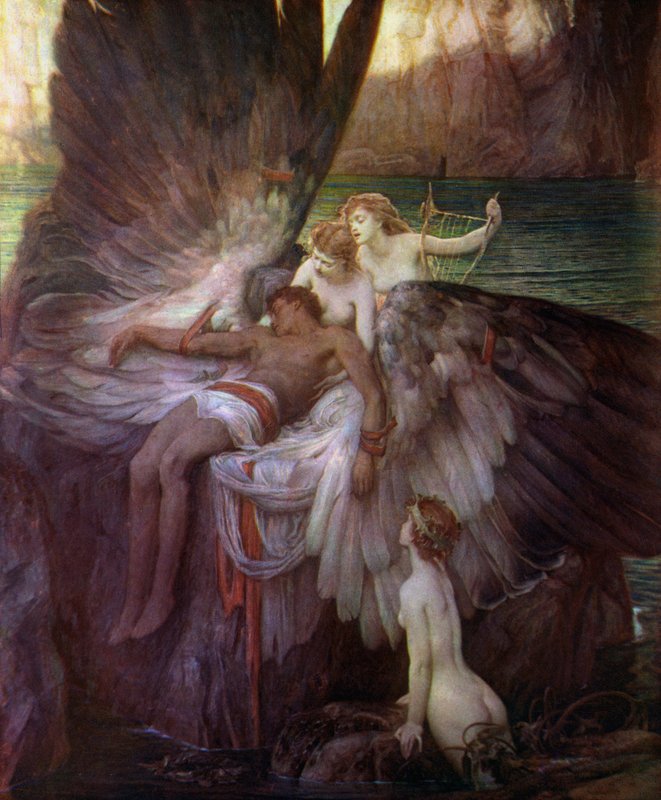 Klagesangen over Ikaros af Herbert James Draper