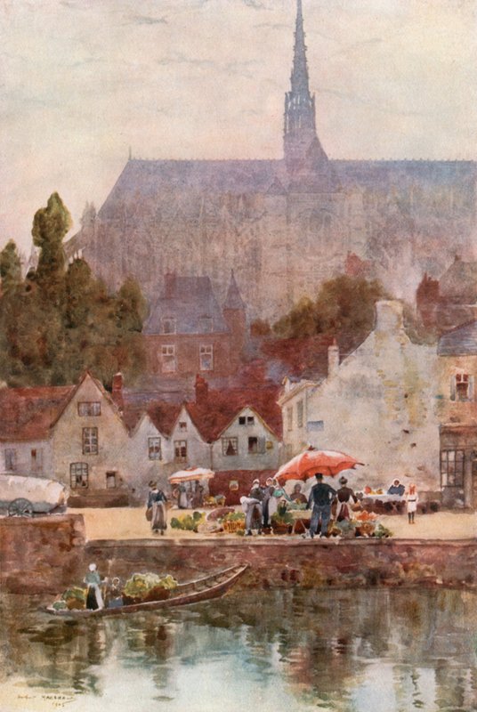 The Quayside, Amiens af Herbert Menzies Marshall