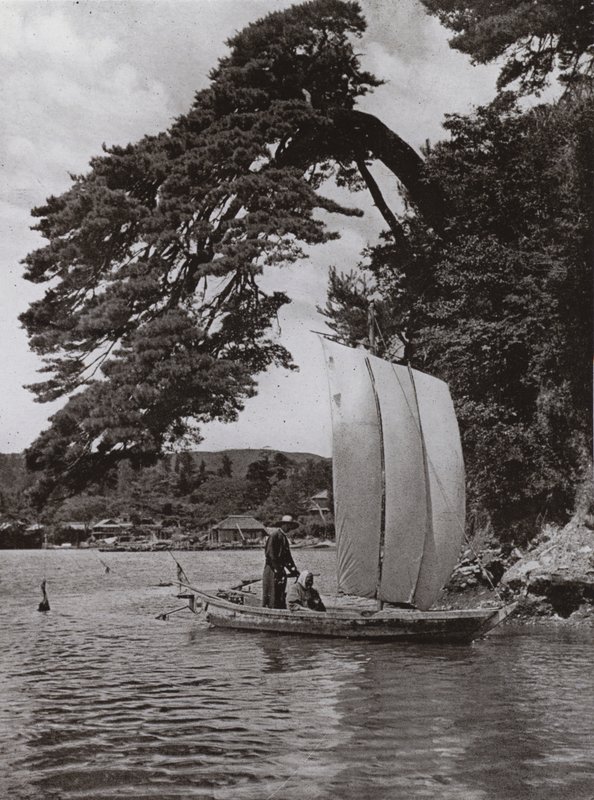 Hos Matsushima (s/h p virkelig) af Herbert Ponting