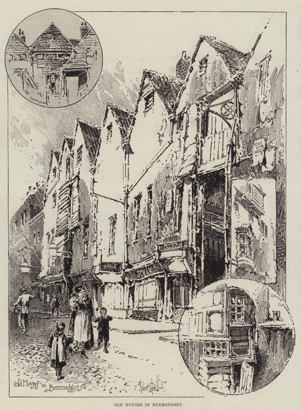 Gamle huse i Bermondsey af Herbert Railton