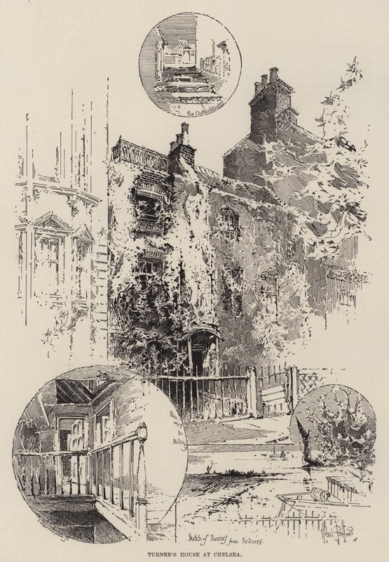 Turners hus i Chelsea af Herbert Railton