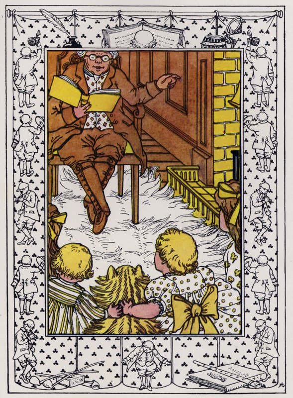 Fætter Peter (farve litho) af Hilda Broughton