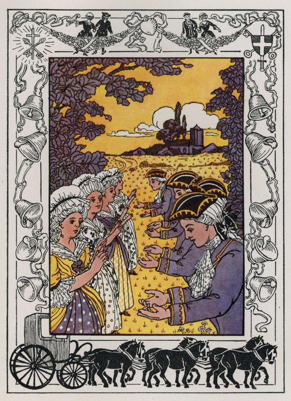 The Keys of Heaven (farve litho) af Hilda Broughton