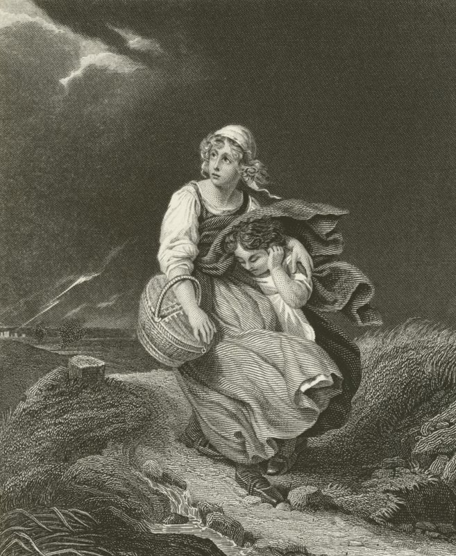 Stormen af Hippolyte Delaroche