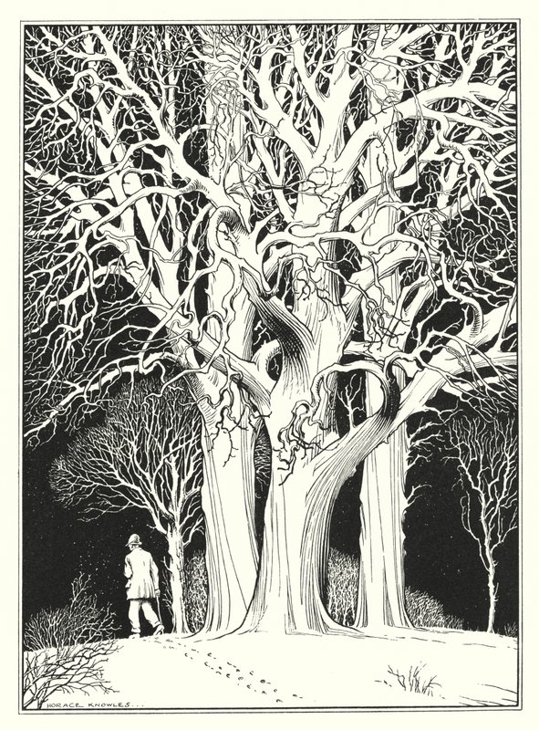 December (litografi) af Horace J. Knowles