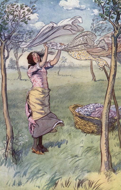 Illustration til The Merry Wives of Windsor af Hugh Thomson