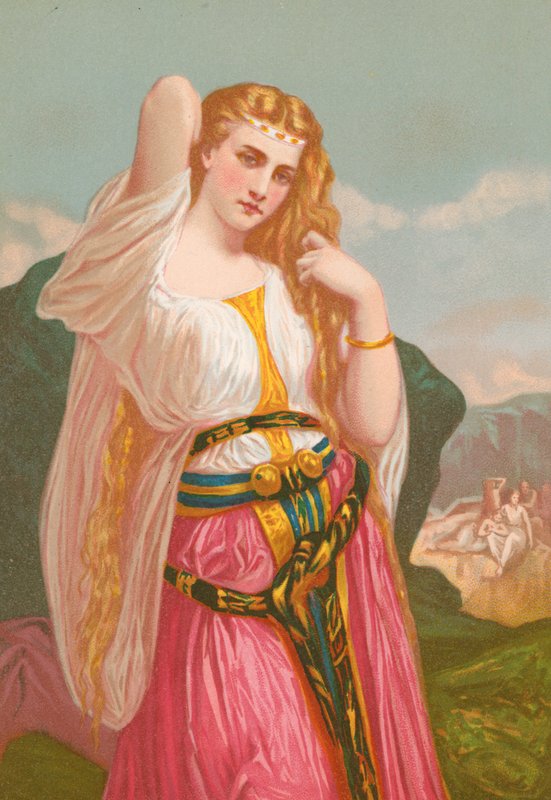 Jeftas datter af Hugues Merle