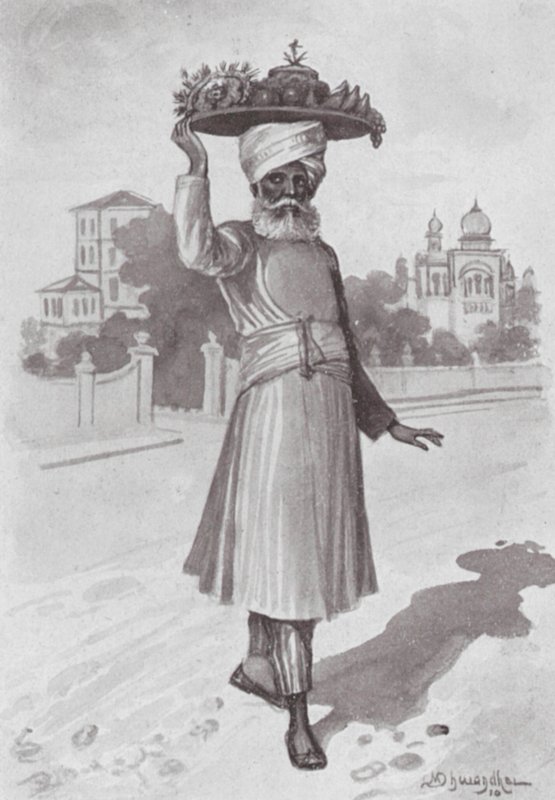 Bombay / Mumbai: Juleglæde (s/h-foto) af Indian photographer