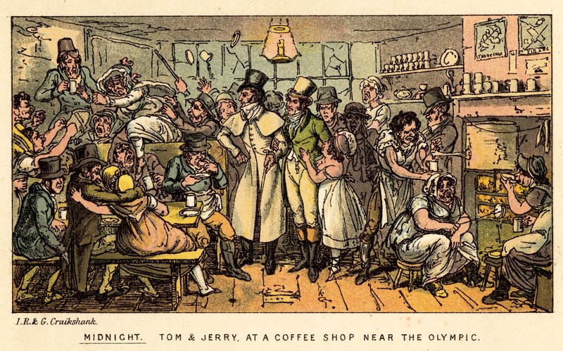 Midnat af Isaac, Robert and George Cruikshank