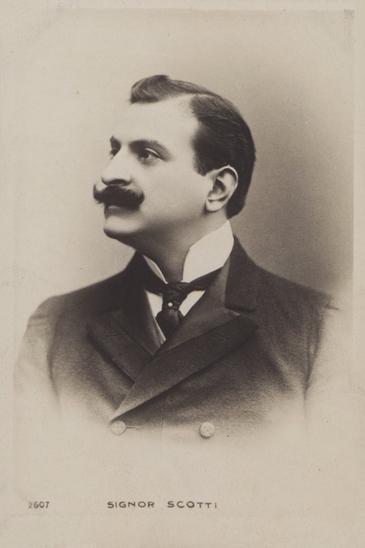 Antonio Scotti, italiensk operabaryton af Italian Photographer
