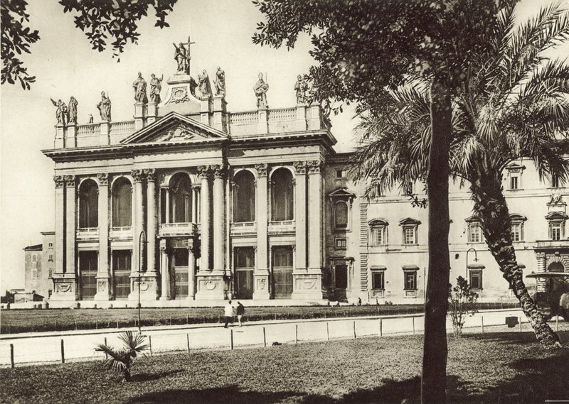 Basilikaen S. Johannes Lateranus af Italian Photographer