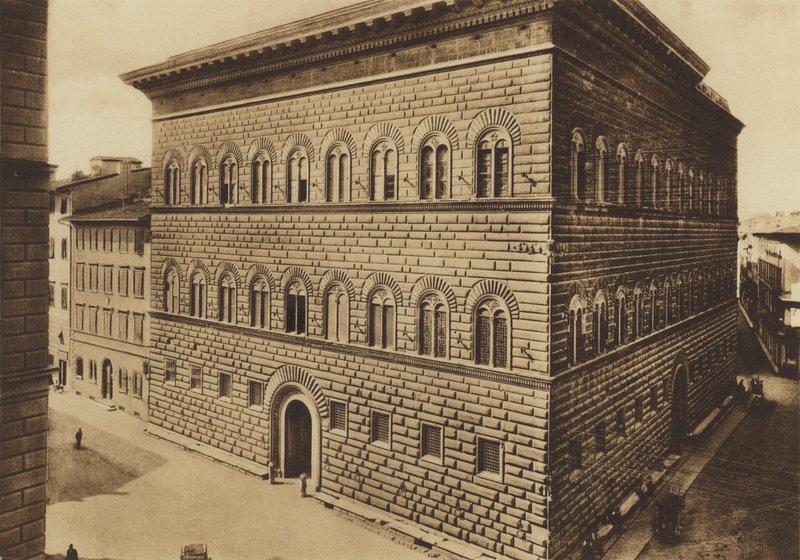 Firenze / Firenze: Palazzo Strozzi (s/h foto) af Italian Photographer