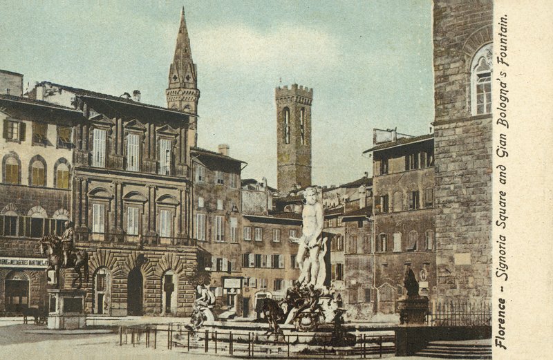 Firenze, Italien, Piazza Signoria af Italian Photographer