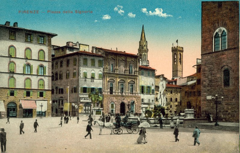 Firenze, Piazza Della Signoria af Italian Photographer