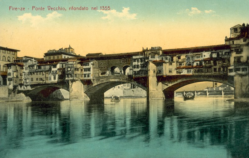 Firenze, Ponte Vecchio af Italian Photographer