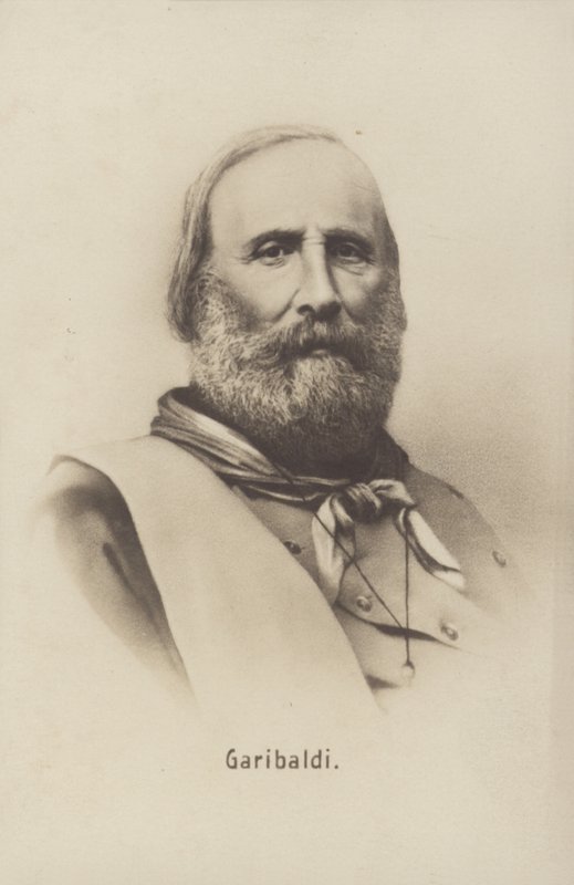 Giuseppe Garibaldi af Italian Photographer