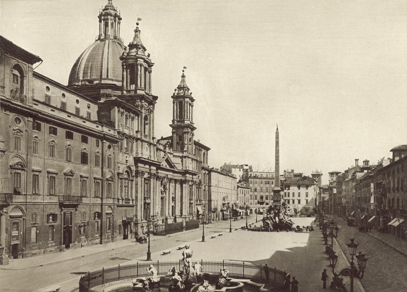 Navona-pladsen af Italian Photographer