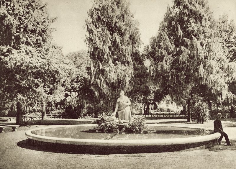 Pincian Hill, Moses-springvandet af Italian Photographer