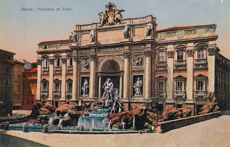 Trevi-fontænen, Rom af Italian Photographer