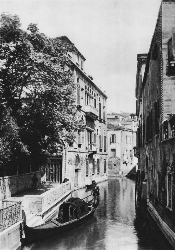 Venezia, Palazzo Van-Axel (s/h-billede) af Italian Photographer
