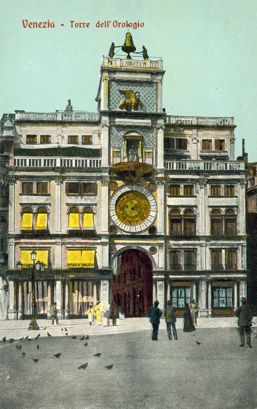 Venedig, Italien, Torre Dell Orologio af Italian Photographer